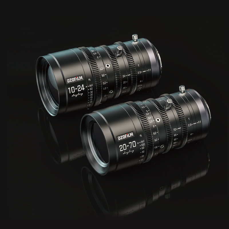 DZOFILM Dongzheng Movie Lens Linglong 20-70mm 10-24mm T2 9 M4 3 bayonet