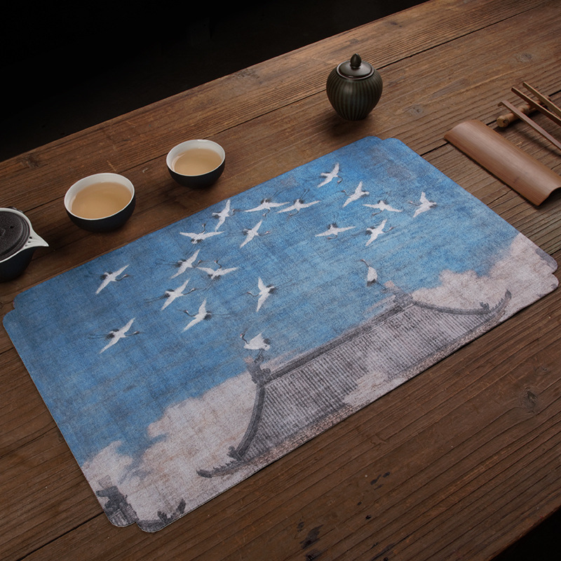 Tea XI utility-tea table tea table tea table tea table tea table Flag dry tea tea tray Dining Mat Zen of Chinese Cloth Art Tea Mat