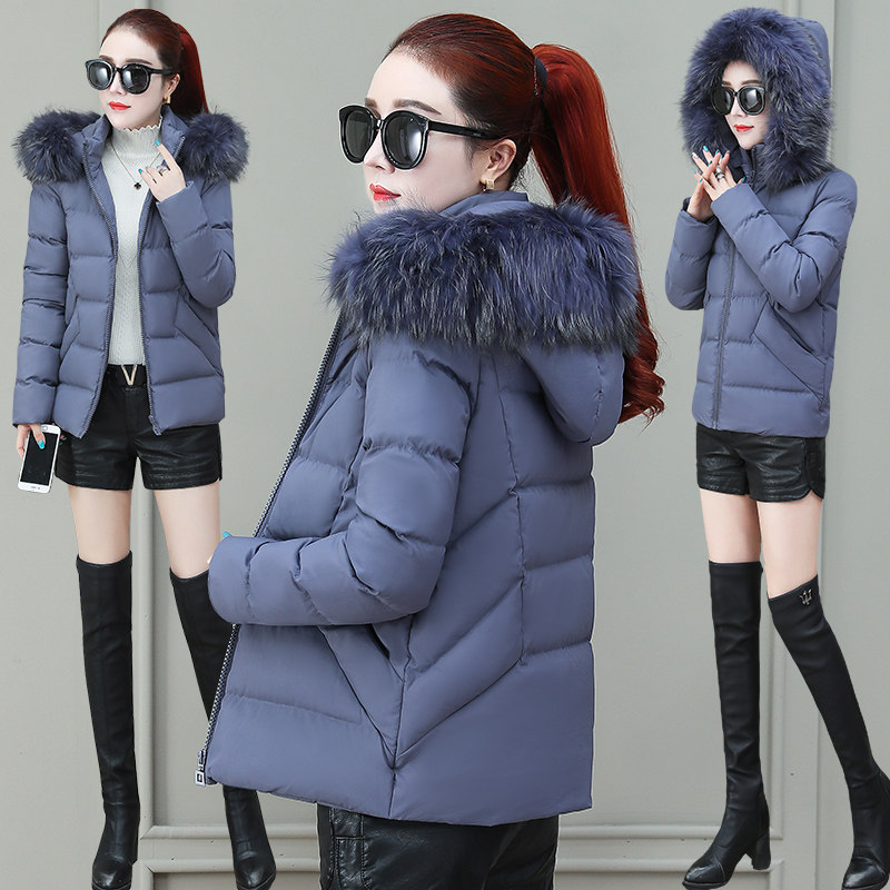 棉服女短款2019新款大码宽松冬季外套加厚羽绒棉衣韩版修身小棉袄