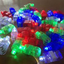 Colorful finger lamp laser finger lamp LED luminous ring performance dance dance bar finger lamp luminous toy can be customized