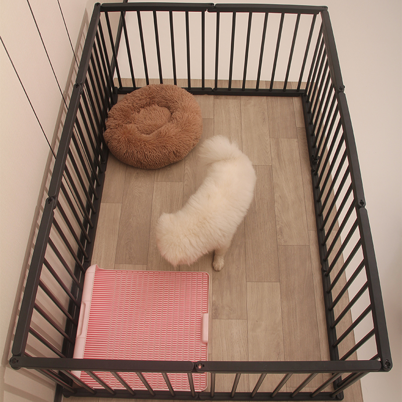 High-end corgi teddy dog ​​cage small dog medium-sized dog pet fence fence isolation door indoor free combination