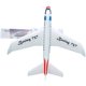 Internet celebrity new hand-drawn foam airplane children's toys outdoor sports glider passenger aircraft aviation model resistant to falling models