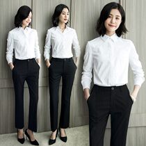 Professional wear womens spring 2021 new trousers professional suit fashion interview work suit slim womens suit suit