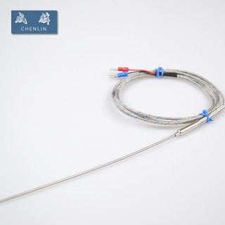 WRNK-191K type armored thermocouple temperature sensor probe thermocouple E J T bending Chenglin brand
