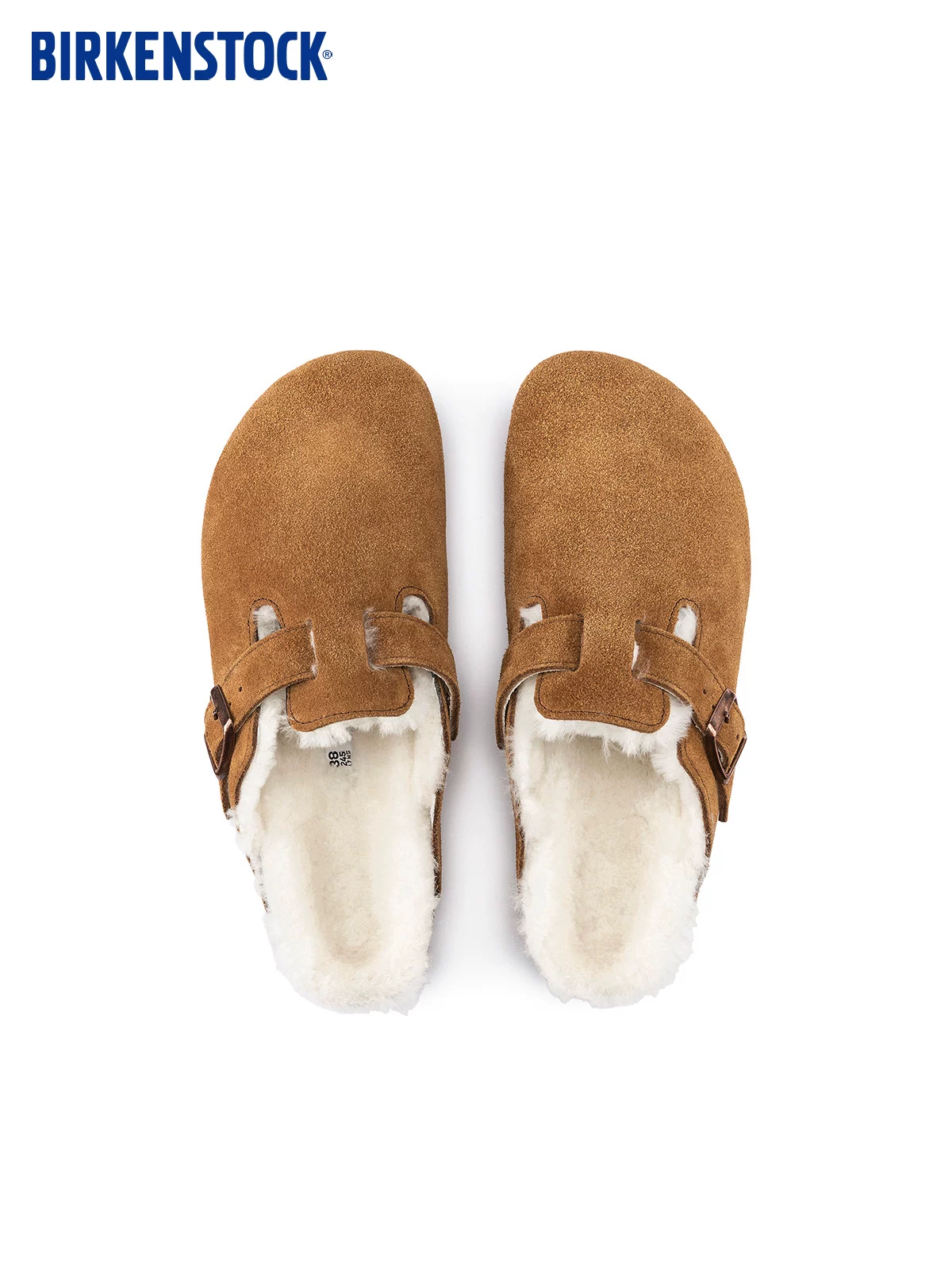 Классические тапочки Birkenstock Boston с войлочным подкладом, мужские и женские, импорт из Германии