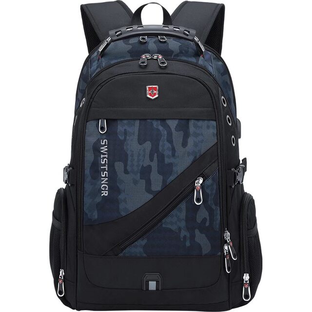 German Diverse School Bag for Junior High School Students to Reduce Burden and Protect Spine, 2025 New Model for High School Students, Large Capacity Backpack