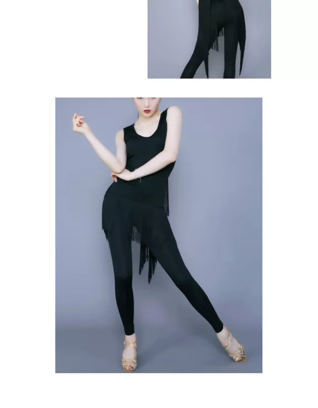 V.PLUS DANCE tuyết cao Latin nhảy thực hành quần áo bó sát quần legging nhảy - Khiêu vũ / Thể dục nhịp điệu / Thể dục dụng cụ