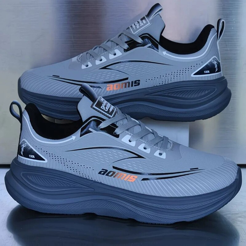 Brand Qiao Zhou Casual Shoes for Men 2026 New Autumn Leather Waterproof Sports Shoes Versatile Shoes Soft Sole Running Shoes Brand Qiao Zhou Casual Shoes for Men 2026 New Autumn Leather Waterproof Sports Shoes Versatile Shoes Soft Sole Running Shoes