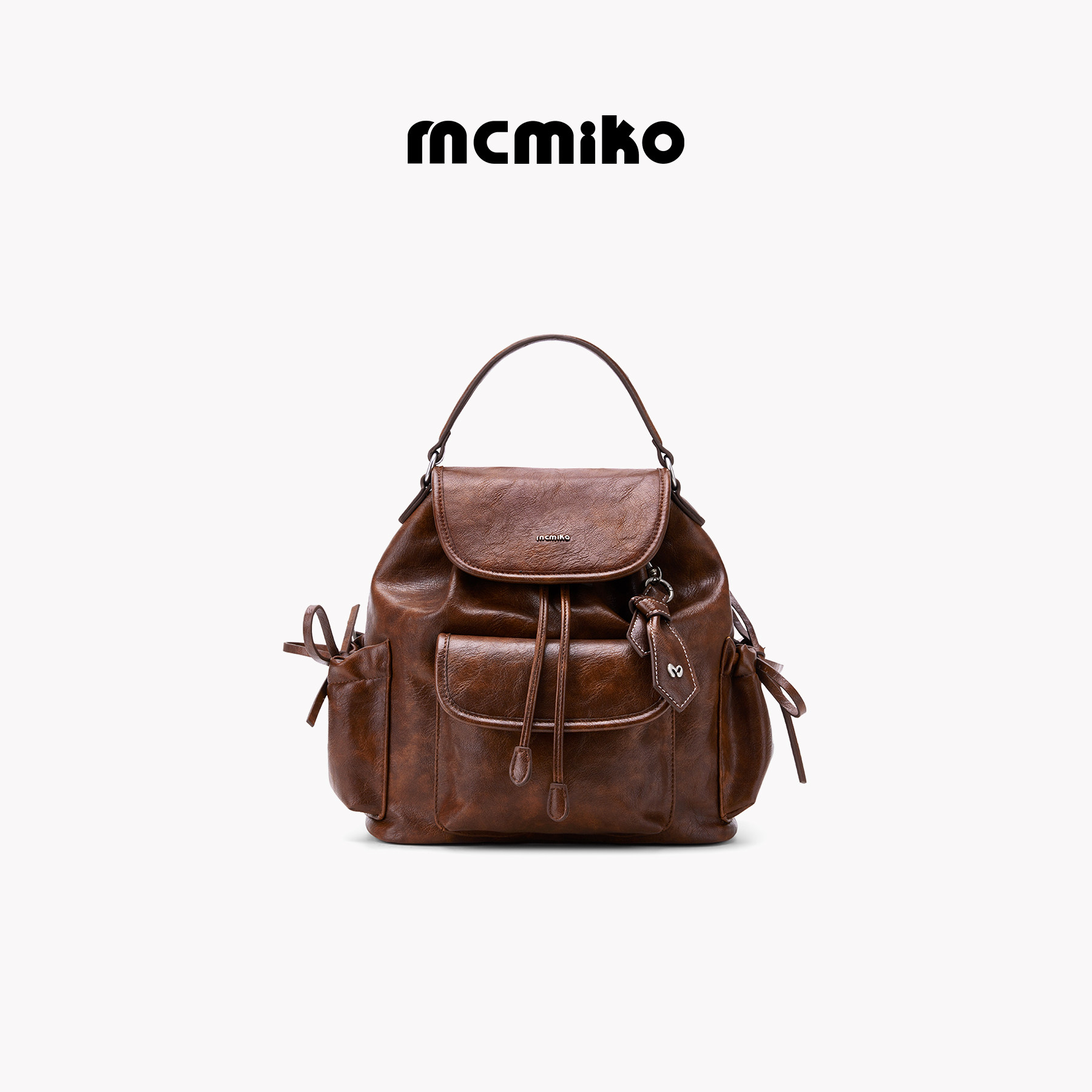 Mcmiko [Retro Ballet 6.0] Оригинальный корейский повседневный рюкзак для альпинизма, осенне-зимний женский рюкзак Изображение 1