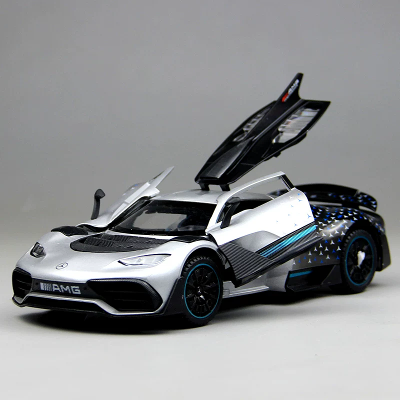 Металлическая гоночная модель автомобиля, масштаб 1:24, подарок на день рождения