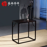 Gỗ gụ nội thất gỗ đàn hương tím trường hợp phong cách Trung Quốc gỗ rắn phòng khách lối vào bàn Đông Phi màu đen và vàng phong cách trường hợp cho bàn - Bàn / Bàn mẫu bàn ghế sofa gỗ đẹp