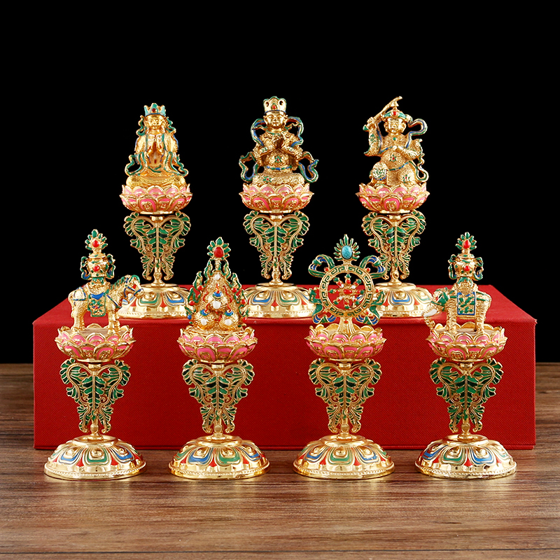 Articles Tantric ornaments Seven political treasures