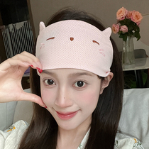 Confinement hat confinement headband scarf summer thin pure cotton pregnant women big head circumference autumn and winter women August and September