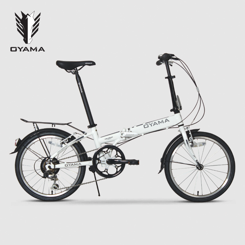 Eurasian horse Skyrim-M300 aluminum alloy folding car 6-speed bicycle 20-inch bicycle variable speed bicycle European Head Office
