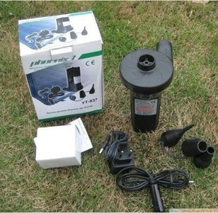 Blowing machine toy kayak balloon inflatable tent ht-677 electric storage pump inflation