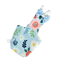 Синий цветочный