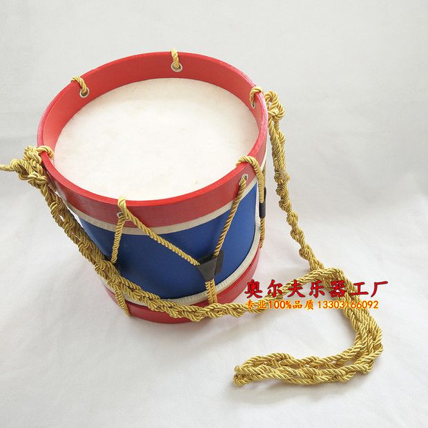 Miễn phí vận chuyển siêu dễ thương đồ chơi trẻ em Mỹ snare drum nhấn nhạc cụ da cừu cụ trống trống dàn trống cho bé