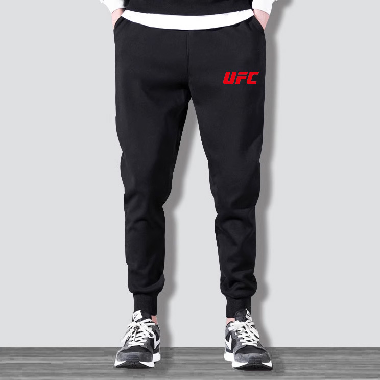 Ufc Mixed Martial Arts Small-Footed Sweatpants Free Combat Sparring Boxing Taekwondo Men's Loose Sports Trousers