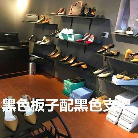 Cửa hàng giày trưng bày giá kệ nhiều lớp lưới màu đỏ dành cho người lớn giày trẻ em cửa hàng giá kệ trưng bày kệ giày giá giày giày - Kệ / Tủ trưng bày