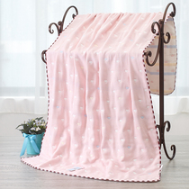 Gauze bath towel womens large size cotton adult summer thin home absorbent non-hair quick-drying adult couples men