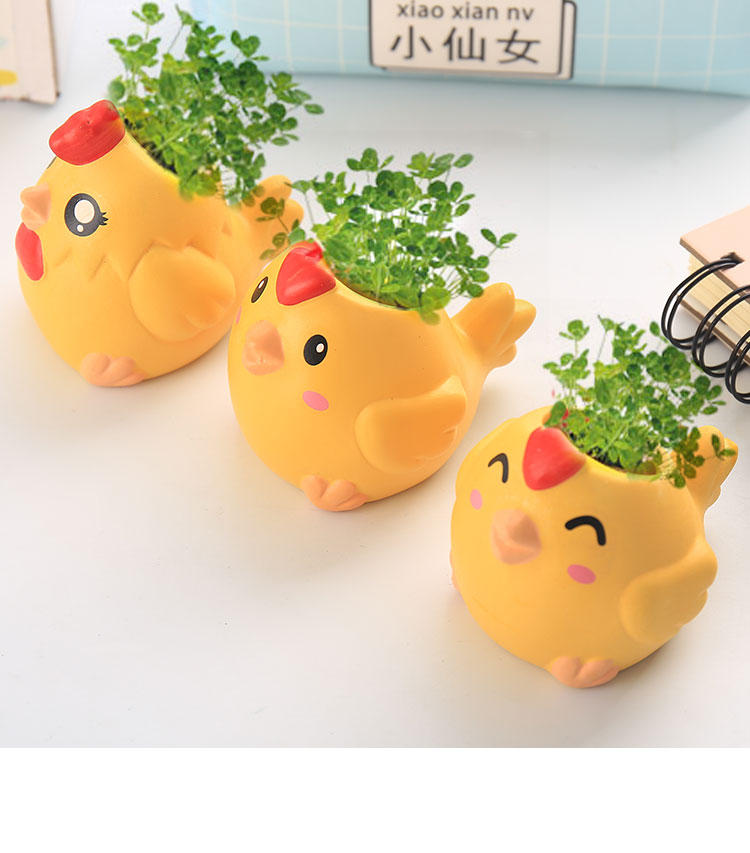 Mở mùa quà tặng văn phòng cây trồng trong chậu trang trí máy tính để bàn trang trí mẫu giáo trẻ em món quà tự làm - Trang trí nội thất trang trí phòng khách nhà ống