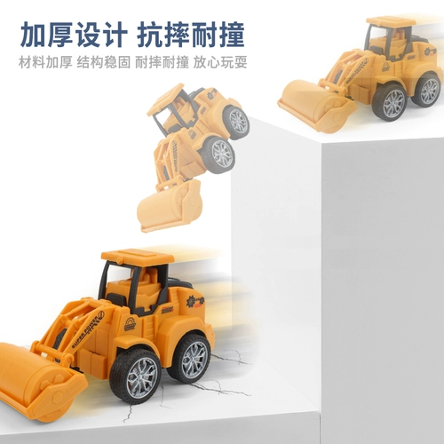 Warrior, детская инерционная игрушечная машина, экскаватор, бульдозер для мальчиков, машинка, подарок на день рождения