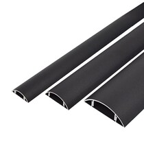 Easy to clean line floor semi-circular wear-resistant wire tube wire routing box decoration aluminum alloy step-resistant paint corner
