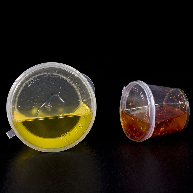 Disposable sauce box Delivery Malatang fast food lunch box Small box tableware Chili sauce with lid Food Hotel Hotel