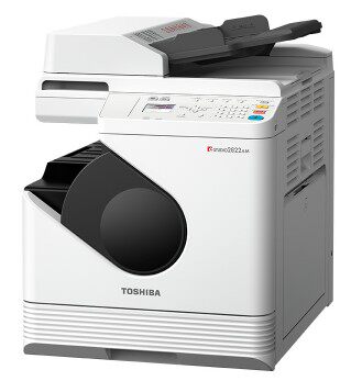 Toshiba 2802AM upgrade 2822AM composite machine A3 laser network printing integrated copier