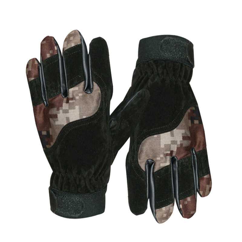 Conspiracy Foo Outdoor Gloves Camouflak Anti-Chill Warm Winter Men All Mean Tactical Locomotive Outdoor Gloves Camouflak