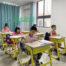 Primary and middle school students desks and chairs school classroom learning table teaching class childrens desk pei xun zhuo