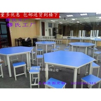 Customized work table and chair conference table desk art painting table color combination table evening care table splicing