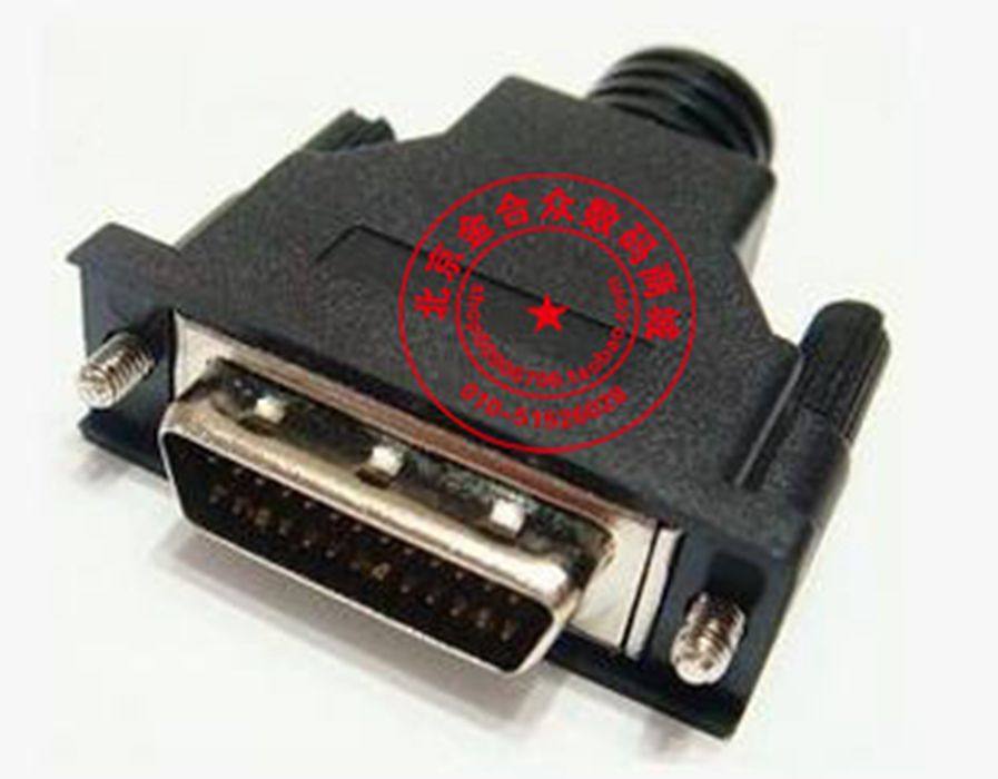 SCSIHPDB26 welding wire male head 26P welding wire male head plastic shell screw type 26 core welding wire male head