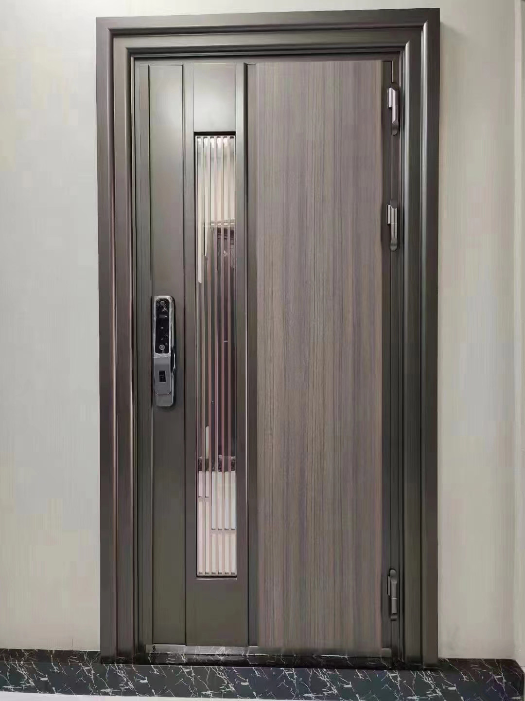 304 stainless steel door single door entry door security anti-theft door ventilation anti-mosquito smart Korean door middle door custom door