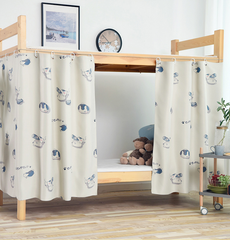 Gió chúa màn ngủ giường manti trên vải bao vây sinh viên Bắc Âu rèm cửa giường ngủ ký túc xá che thở - Bed Skirts & Valances rèm ngủ