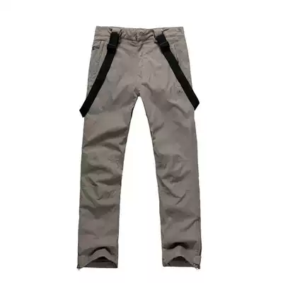 Outdoor ski pants large size waterproof breathable baby bag double board snowboard pants men's thin cotton pants assault pants