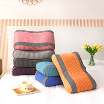 Full buckwheat shell pillow single dormitory millet shell soft pillow core with pillow cover cervical buckwheat skin stiff pillow adult