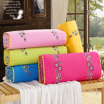 Sweet Buckwheat Pillow Full Buckwheat Leather Care Neck Pillow Core Pure Cotton Detachable Pillowcase Hard Buckwheat Shell Hard Pillow Adult Cervical Spine Pillow