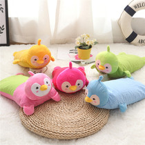 Child pillow cartoon male and female baby pillowcase 1-3-6 years old child kindergarten pillow core breathable pure cotton buckwheat pillow