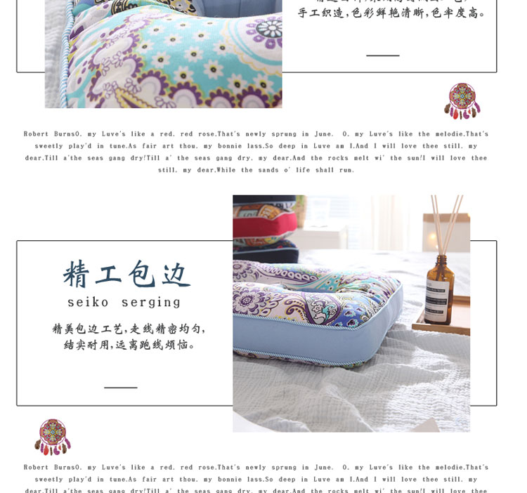 Cổ tử cung nhiều loại gối để gối bảo vệ tai bảo vệ cổ của gối kiều mạch tự nhiên để giúp những món quà ngủ gối để gửi người lớn tuổi già - Gối gối chữ c