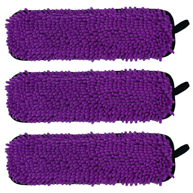 Suitable for Bona Flat Spray Mop Pads, Floor Cleaning Chenille Absorbent Dry and Wet Dual-Use Replacement Head Accessories