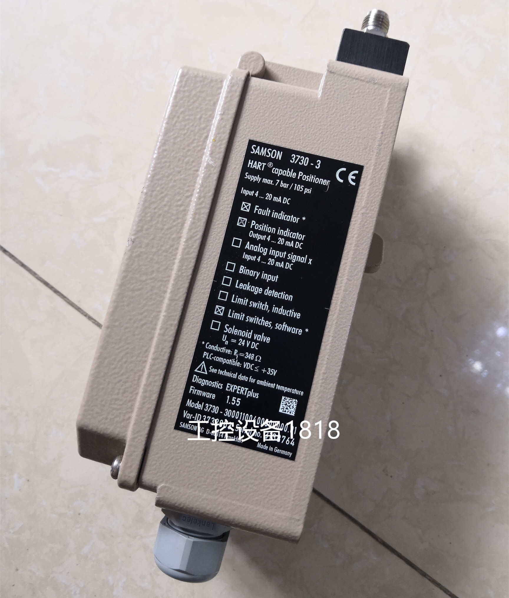 Samson SAMSON valve positioner 3730-300011004Samson positioner 3730-310011-Taobao