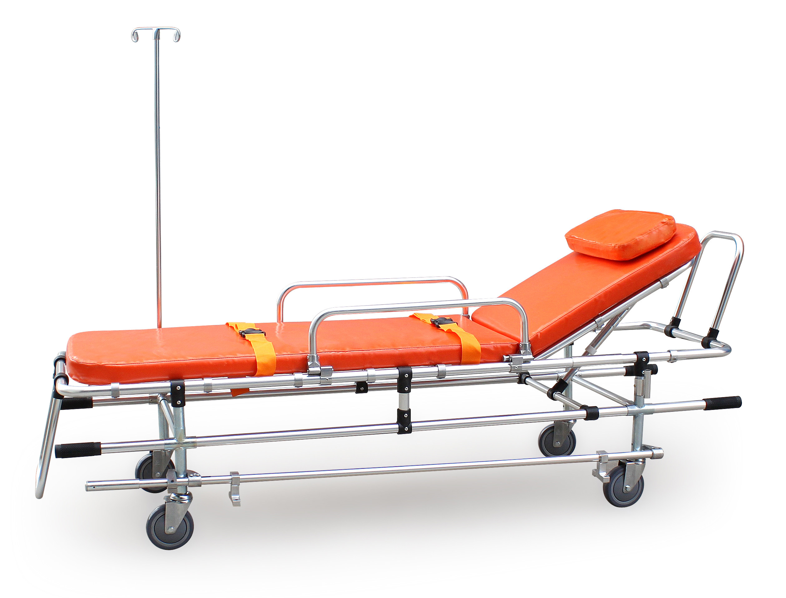 Aluminum alloy stretcher bed ambulance stretcher car hospital emergency stretcher bed 120 emergency stretcher rescue stretcher