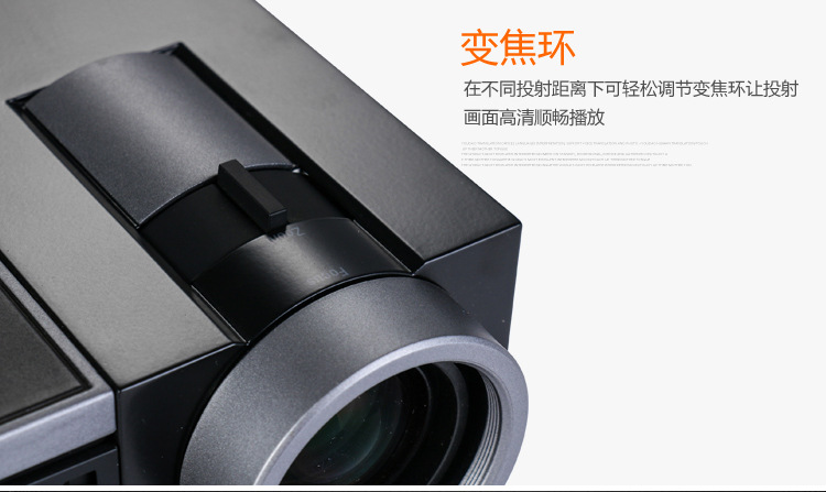 Máy chiếu Dell ngắn tập trung 1080p máy chiếu kinh doanh không dây với màn hình giảng dạy wifi
