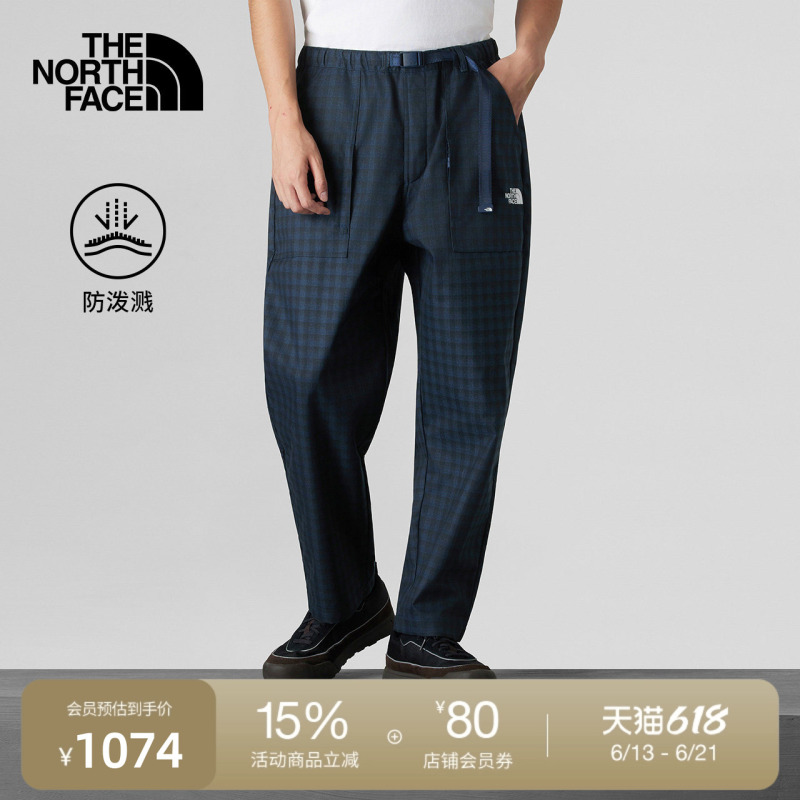 The North Face Ue Designer Plaid Casual Pants for Men with Multiple Pockets, Outdoor Water-Repellent Thenorthface | 8E1Y The North Face Ue Designer Plaid Casual Pants for Men with Multiple Pockets, Outdoor Water-Repellent Thenorthface | 8E1Y