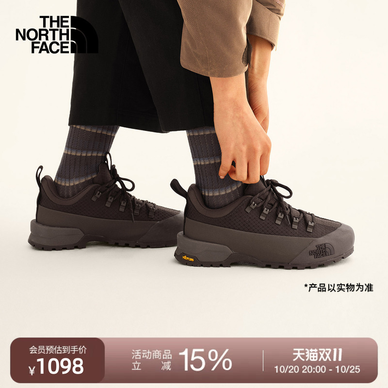 [Same Style as Li Yunrui] North Face Glenclyffe Functional Sports Shoes, Big Black Armor Thenorthface8Dap