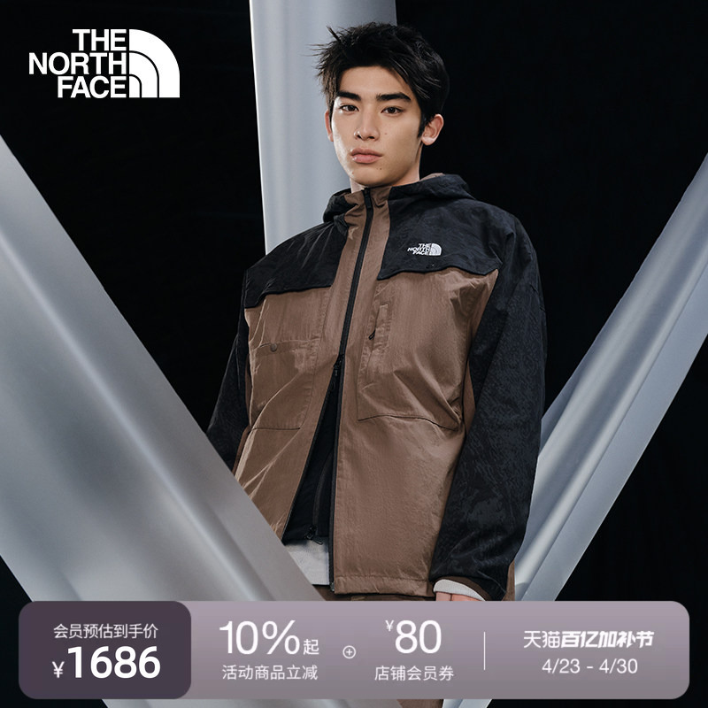 The North Face Ue Casual Jacket for Men with Multiple Pockets, Loose and Comfortable, Hooded, Outdoor Thenorthface | 8Cje