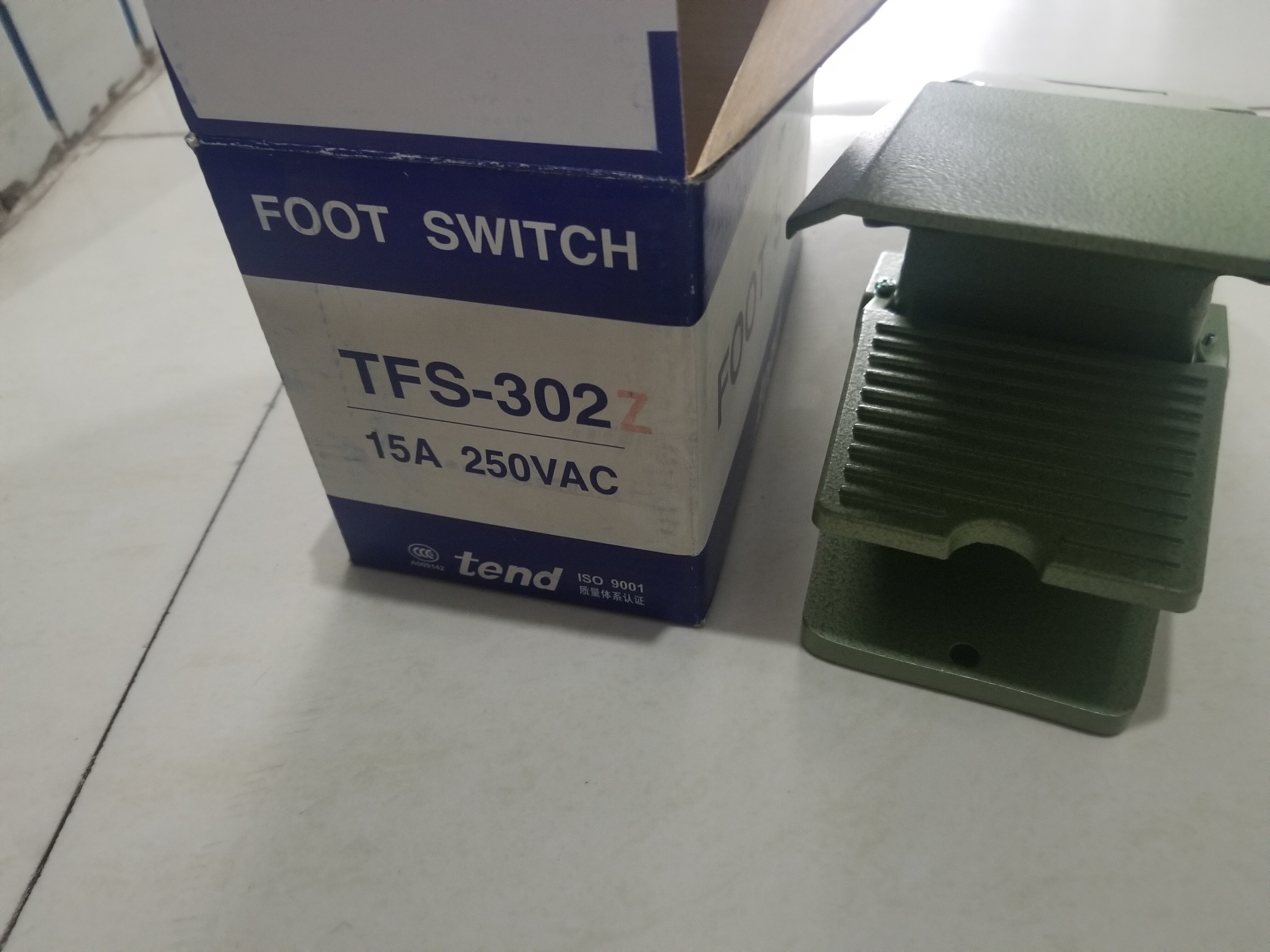 TFS-302Z tendday Pedalling Switch New Original PHYSICAL PHOTO SHOOT