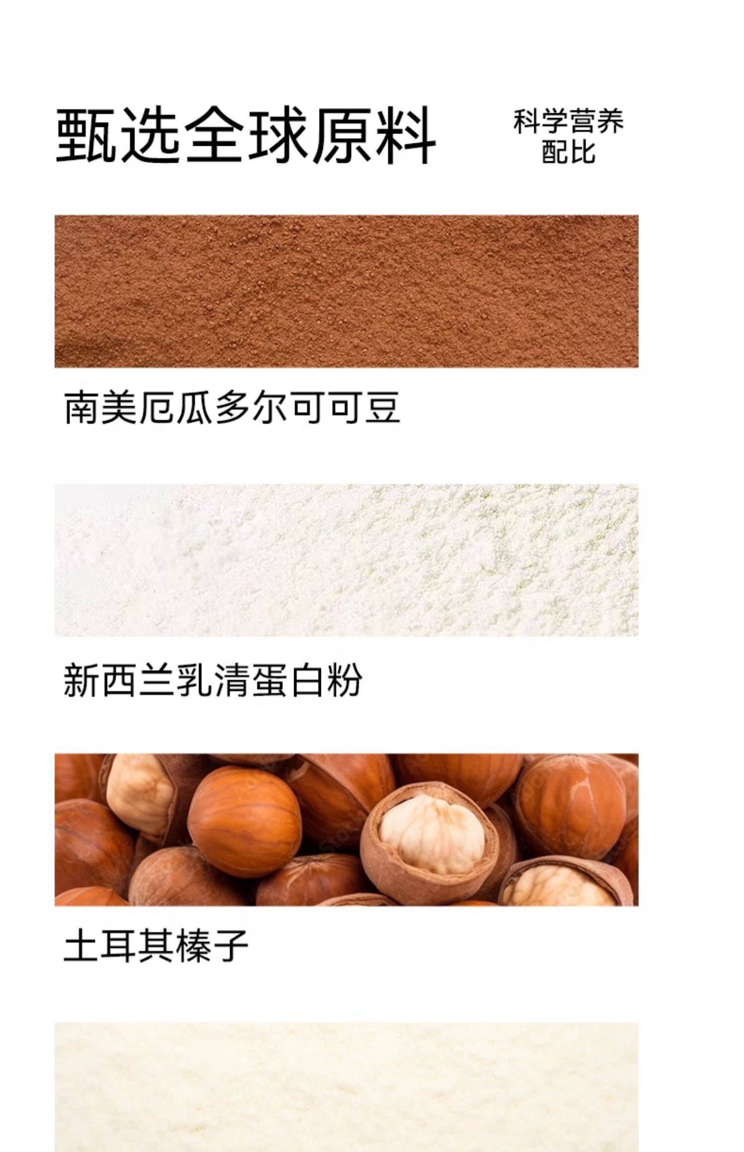 【中國直郵】 初吉 堅果蛋白棒 代餐熱量0低減能量巧克力飽腹卡脂威化餅乾 20g*6支/盒