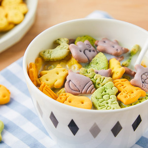 无添加营养高钙动物蔬菜饼干